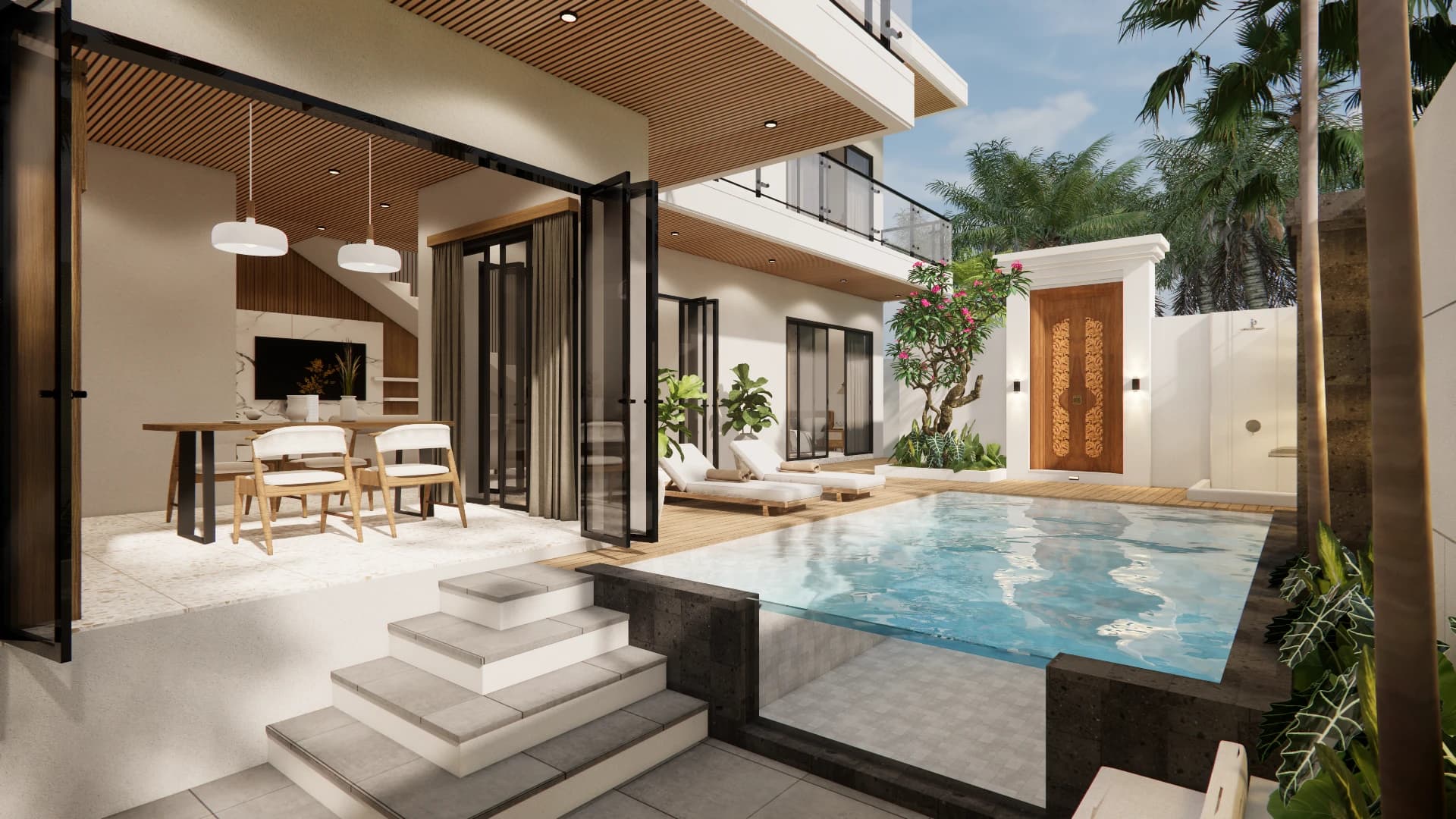 Design Archihead dari proyek P-Villa